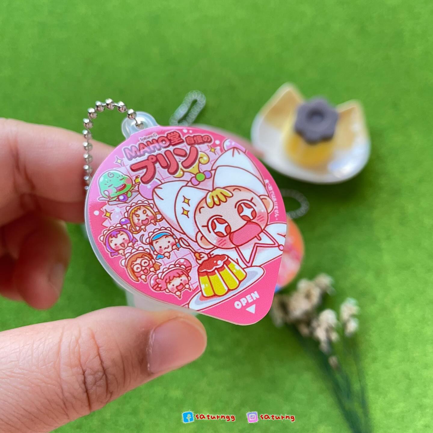 Ojamajo Doremi – Squishy Pudding-shaped Keychain