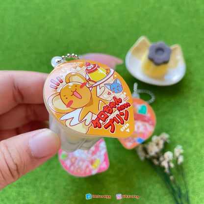 Cardcaptor Sakura – Squishy Pudding-shaped Keychain