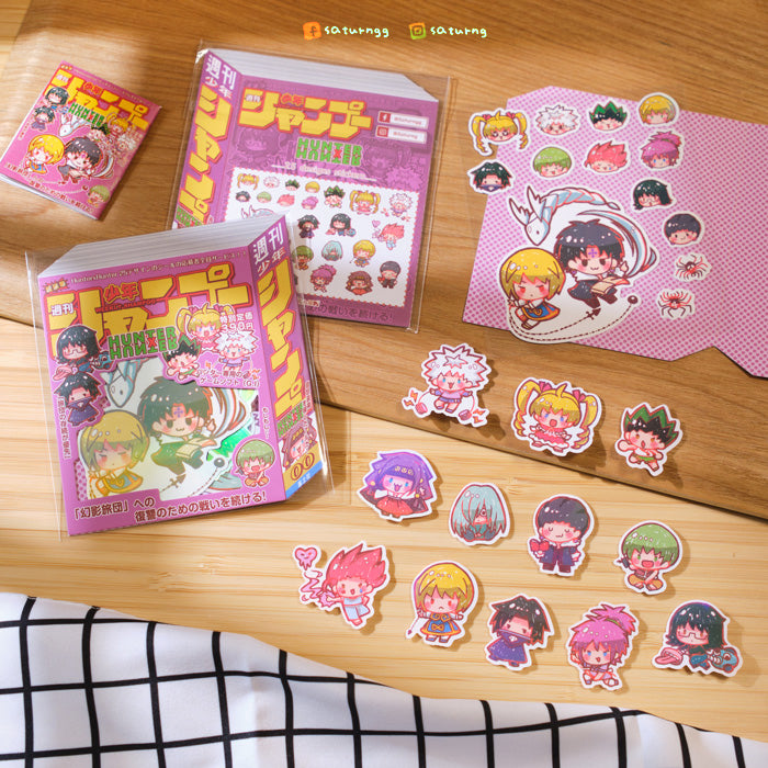 HunterxHunter (B) Holographic Sticker Pack