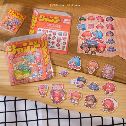 Yu Yu Hakusho Holographic Sticker Pack