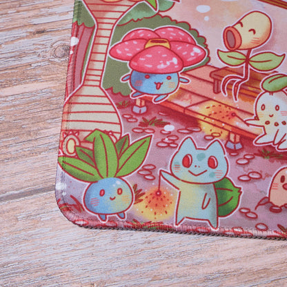 Pokemon public bath house Big Gaming Mousepad