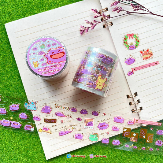 Ditto Foil-stamped Die-cut PET Tape