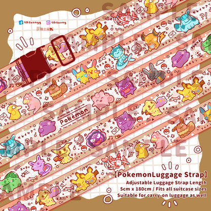 Pokemon Luggage Strap